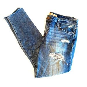 Joe’s Distressed Skinny Ankle Jean